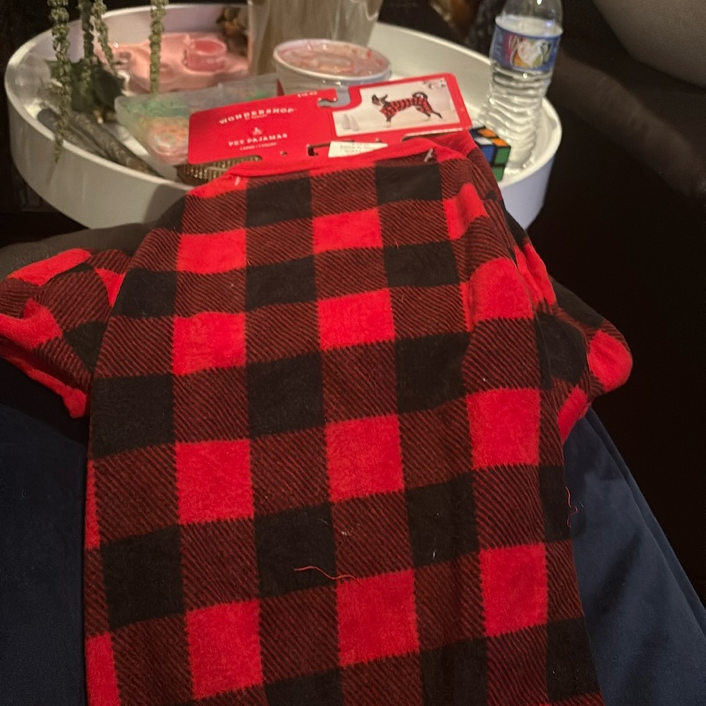 Brand new pet pajamas, size L